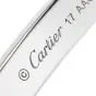 Cartier Classic LOVE 18K White Gold Bangle Bracelet Size 17|Dover Jewelry|