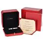 Cartier Classic LOVE 18K White Gold Bangle Bracelet Size 17|Dover Jewelry|
