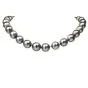 15mm Lustrous Tahitian South Sea Pearl diamond clasp Choker Necklace