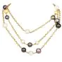 Estate Elegant South Sea Pearl 18 Karat Yellow Gold Chain Necklace 