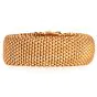 Estate 22mm Wide18K Yellow Gold Mesh Bracelet 8 Inches