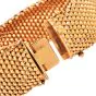 Estate 22mm Wide18K Yellow Gold Mesh Bracelet 8 Inches