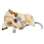 David Webb Enamel Horse Diamonds Rubies Platinum 18K Brooch