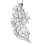 Vintage Elwood Van Clief 14.75cts Diamond Platinum Brooch Pin