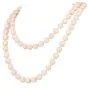 Estate Angle Hair 12mm Coral 14K Gold Necklace Earring Set
