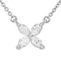 Tiffany & Co 0.46ct Diamond Platinum Medium Victoria Necklace