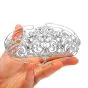 Antique Victorian 21.24ct Rose-cut Diamond 18K White Gold Regal Tiara