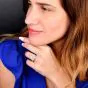 GIA 7.70 Carats Oval Diamond 18k White Gold Engagement Three Stone Ring|Dover Jewelry|