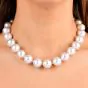 Classic South Sea 16mm Pearl 14K Gold Choker Necklace|Dover Jewelry|