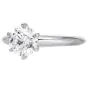 Tiffany & Co. 1.36 carat Round Diamond Platinum Estate Solitaire Ring