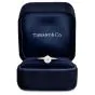 Tiffany & Co. 1.36 carat Round Diamond Platinum Estate Solitaire Ring