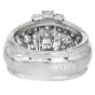 OJ Perrin Midcentury Platinum 4.80 carats Diamond Dome Ring|Dover Jewelry|