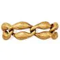 Vintage Buccellati 18K Yellow Gold Floral Link Bracelet 76.7 Grams