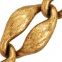 Vintage Buccellati 18K Yellow Gold Floral Link Bracelet 76.7 Grams