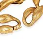 Vintage Buccellati 18K Yellow Gold Floral Link Bracelet 76.7 Grams