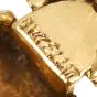 Vintage Buccellati 18K Yellow Gold Floral Link Bracelet 76.7 Grams