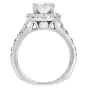 GIA Oval Cut Diamond 4.10ctw Halo Engagement Ring 