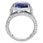 GIA 8.55 carat Sri Lanka Sapphire Diamond 18K Gold Engagement Ring|Dover Jewelry|