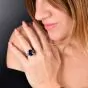 GIA 8.55 carat Sri Lanka Sapphire Diamond 18K Gold Engagement Ring|Dover Jewelry|