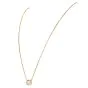 4.12 carat Natural Diamond 14K Gold Solitare Necklace