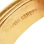Seaman Schepps 18K Yellow Gold Cabochon Ruby, Emerald, Sapphire & Diamond Ring