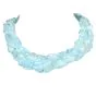 Verdura Multi-Strand Aquamarine Beads Necklace in 18K White Gold |Dover Jewelry|