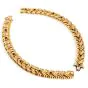 Van Cleef & Arpels Sapphire & Diamond Link Choker 18k Gold Necklace And Bracelets