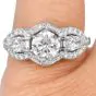 Estate GIA 1.21 I - VVS2 Round Diamond 18k Gold  Engagement Ring