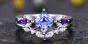 Custom 14K Gold Tanzanite Engagement Ring