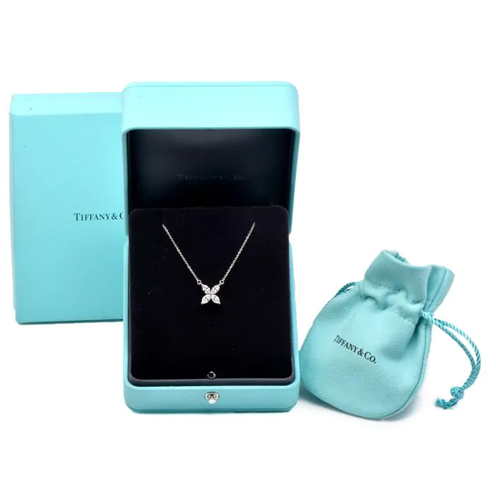 Tiffany and co platinum necklace store