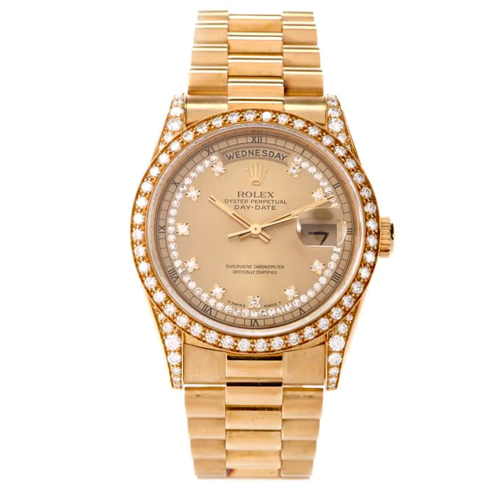 Rolex diamond dial best sale