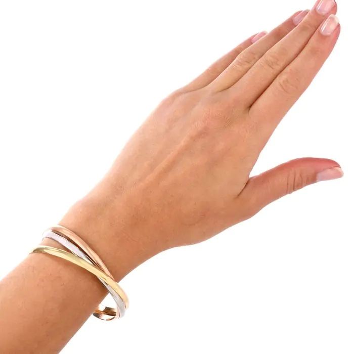 Cartier interlocking bracelet hot sale