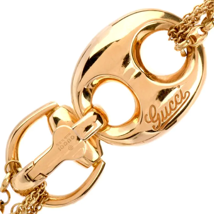 Vintage gucci necklace store