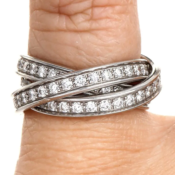 cartier trinity ring Cartier bands Dover Jewelry