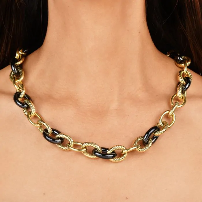 Yurman gold necklace on sale
