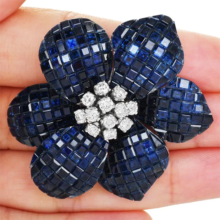 Invisible set pins vintage Jewelry dover jewelry