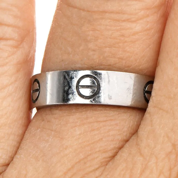 Cartier Ring Cartier Love Band vintage jewelry doverjewelry