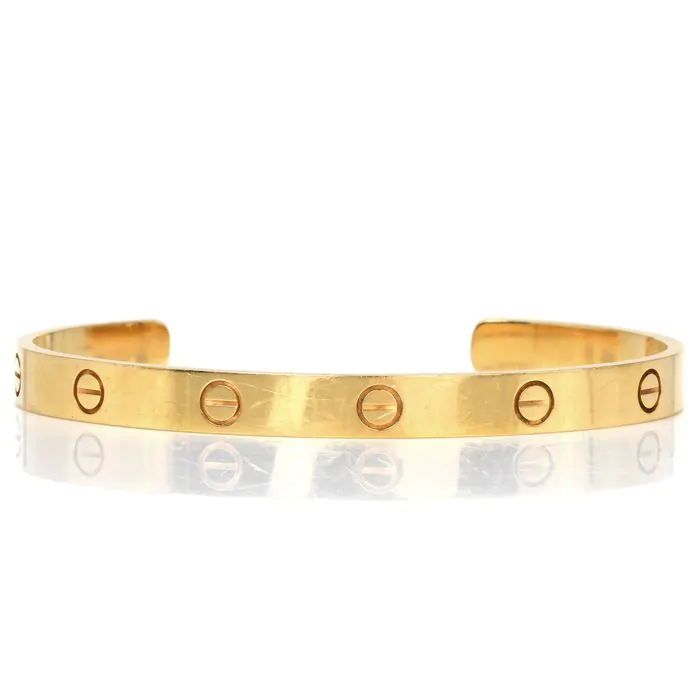 Cartier Love Bracelet Size 19 Cartier Jewelry vintage jewelry doverjewelry