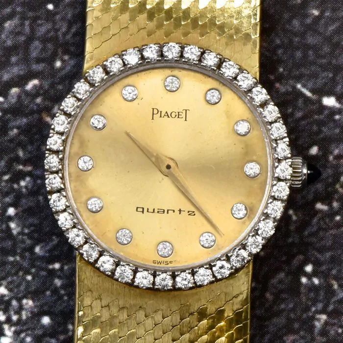 Vintage piaget quartz watch hot sale