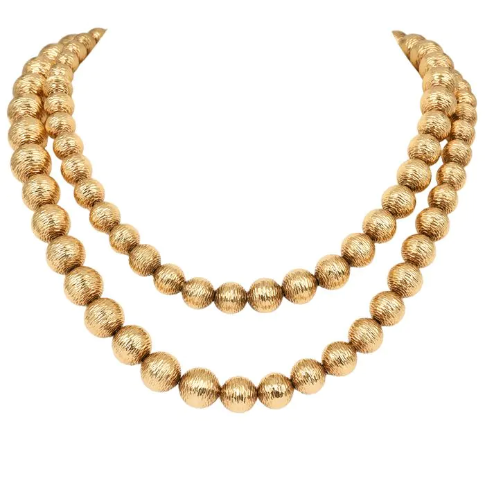 Long vintage necklace new arrivals