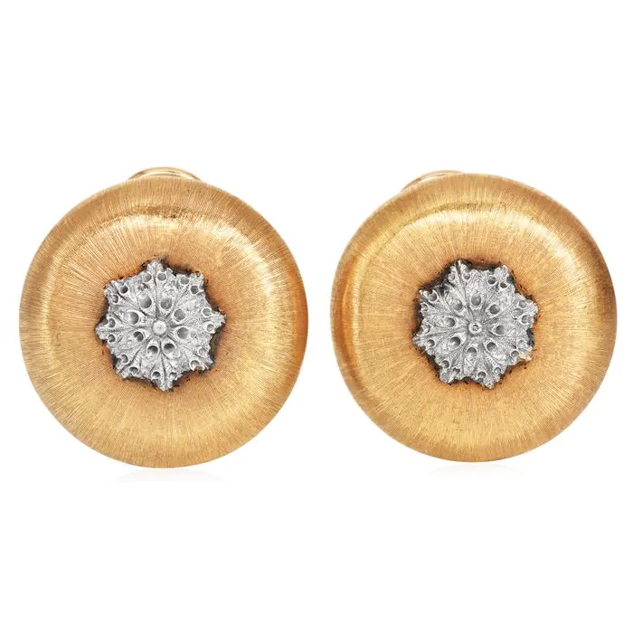 Vintage buccellati earrings store