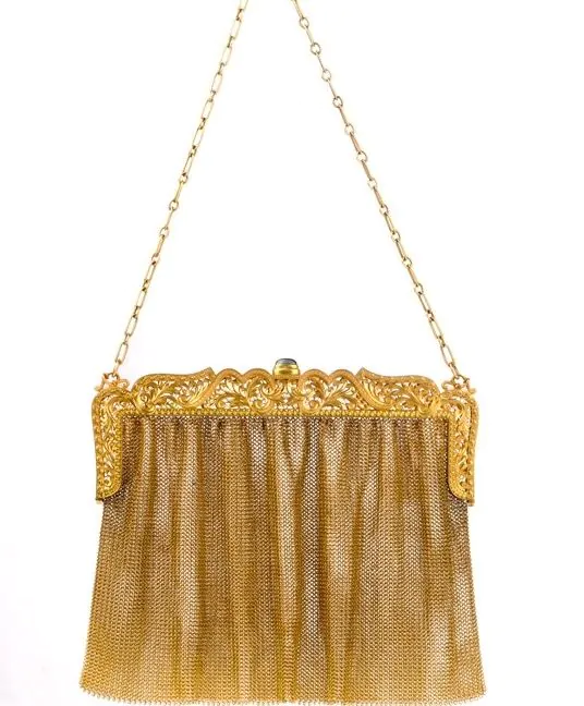 Yellow gold purse store