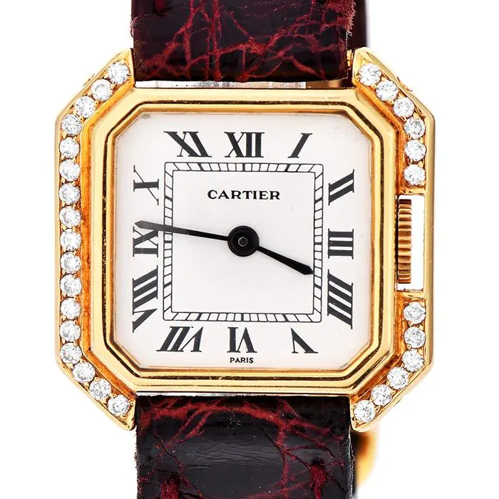 Cartier Ceinture Watch|18K Gold Ladies Watch|Dover Jewelry