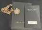 Bvlgari Monete 18K Rose Gold Ancient Coin Pendant Chain Necklace