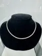 14K Gold 10.60cts Natural Diamond G VS2 Tennis Necklace