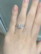GIA 1.83 Carat Princess Cut Diamond Platinum Solitaire Engagement Ring 