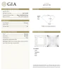 GIA 1.83 Carat Princess Cut Diamond Platinum Solitaire Engagement Ring 
