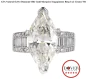 GIA Natural Yellow Center stone Diamond 18K Gold Marquise Engagement  Ring