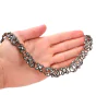 Antique Victorian Diamond Silver on Gold Necklace Dover Jewelry