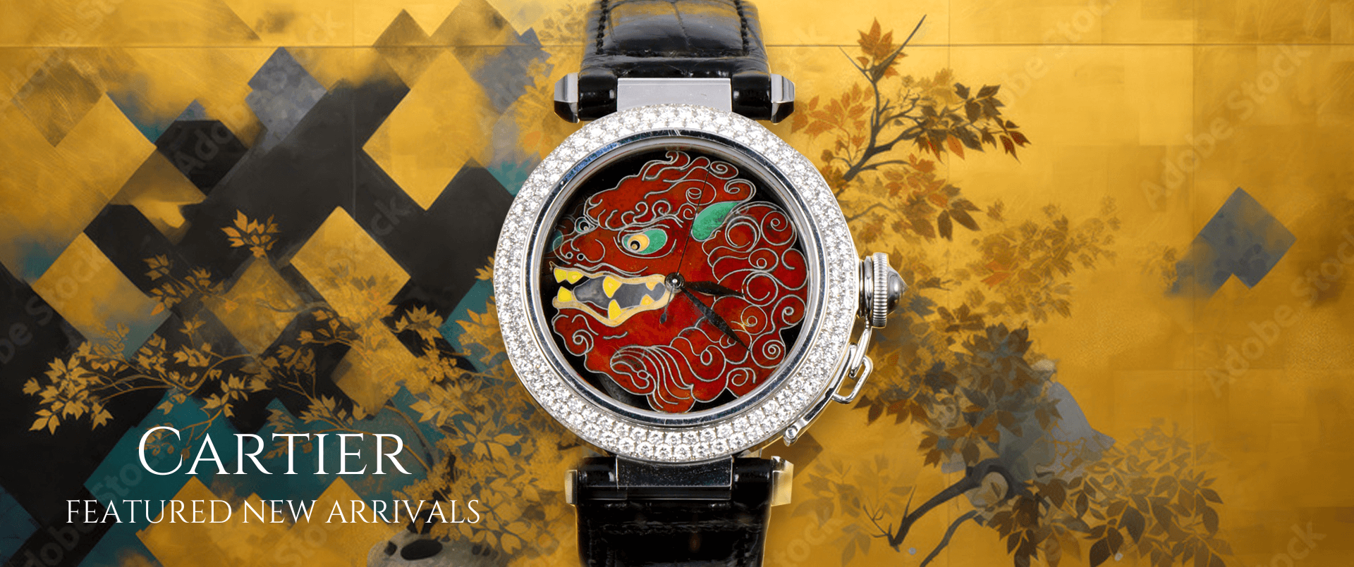 Cartier Pasha Dragon Watch l September New Arrivals  2023 l Dover Jewelry Brickell